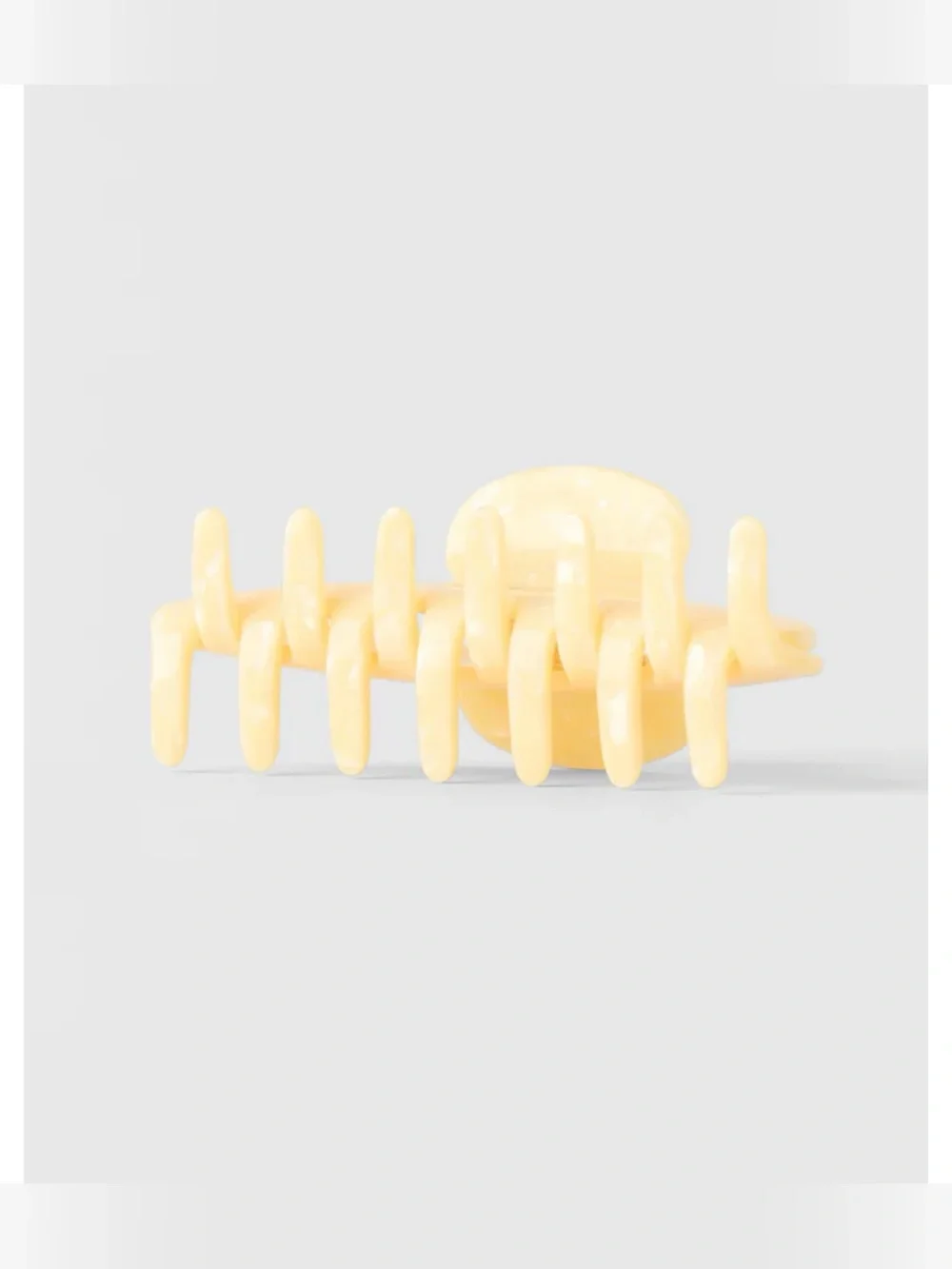 🩶ALO Yoga Candlelight Yellow Shell 90’s Claw Clip - NWT🩶